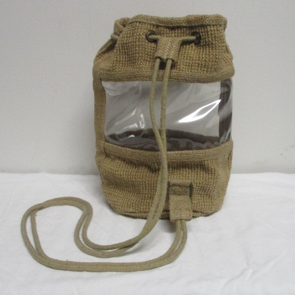 Jute Knapsac